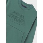 Mayoral Fiú mintás pulóver - Mint