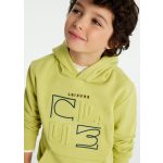 Mayoral Dombornyomott fiú kapucnis pulóver - Lime