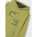 Mayoral Dombornyomott fiú kapucnis pulóver - Lime