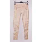 Mayoral lány leggings bőrhatású elülső résszel - Beige