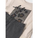 Mayoral Nyomott mintás, lány leggings szett - H. Lead