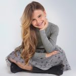 Mayoral lány alkalmi ruha tüllel - Gray