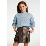 Mayoral Lány bőr szoknya - Chocolate - Csoki