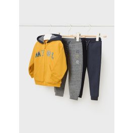   Mayoral Fiú háromrészes szabadidő szett - Honey - Mézsárga