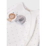 Mayoral Fiú pamut rugdalódzó, sapka, előke - Sky - Égkék