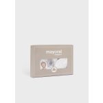 Mayoral Fiú pamut rugdalódzó, sapka, előke - Sky - Égkék