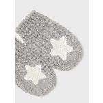 Mayoral Fiú kötött sapka, kesztyű szett - Titanium - Titán