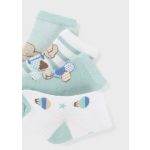 Mayoral Fiú mintás zokni 4 db/ szett - Jade