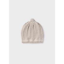 Mayoral Bébi fiú kötött sapka - H. Walnut - Dió